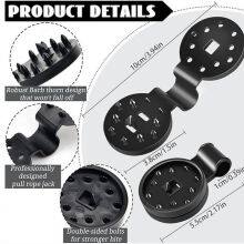 Shade Cloth Heavy Duty Lock Grip, Removable & Reusable Shade Cloth Clips for Sun Shade Net thumbnail-4