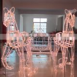 outdoor festival 3D led motif light decoration for building wall decoration christmas motif lights for wall decoration