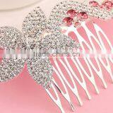 Fancy Bridal Head Piece Rhinestone Hair Comb High-end Hair Accessories thumbnail-5