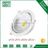 IC Driver Aluminum and Glass Body 18w Recessed Led Downlight Price