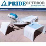 Outdoor Leisure Curved Design Rattan Lightweight Folding Beach Sex Lounge Chair thumbnail-1