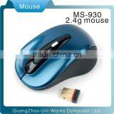 new 4D 2.4G wireless optical mouse