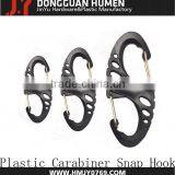 Black Plastic Materials Dog Hook Plastic Handbag Swivel Hook Wholesale thumbnail-3