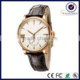 Slim Stone Changeable Straps Men and Women Geneva Leather Watch