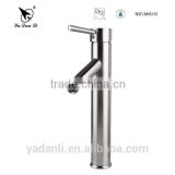 Good quality high body brass single lever nickel basin faucet with UPC certificate 5720BN