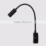 3W LED Wall Mount Light for Hotel Bedside Reading Lamp With Flexible Gooseneck On/off Switch Quality Choice thumbnail-4