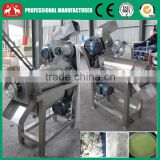 wide output range full stainless steel peach extractor machine