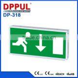 Much Arrows IP20 Iron Material LED Emergency Exit Box