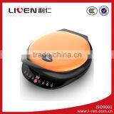 Large Orange Commercial Electric Cooking Pan LR-A3200 thumbnail-2