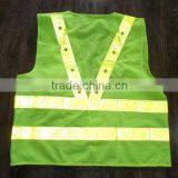 High Visibility Reflective Jacket Sleeveless Vest