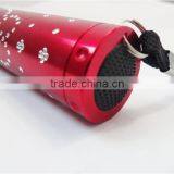 Onlystar GS-8019 Promotional Gift Aluminum 9 Led Engraved Portable Led Light thumbnail-4