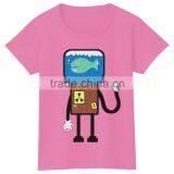 Custom Girl Cute Design t Shirt / Wholesale Cotton Women Tshirt thumbnail-5