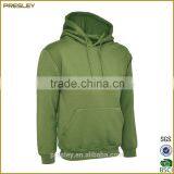 New Fashion Pocket Customized Wholesale Plain White Hoodie Men thumbnail-3