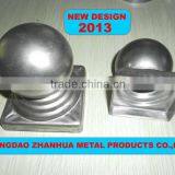 galvanized steel fence post cap