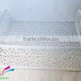 China Manufacturer Free Sample Tabletop Embossing Single Tier Metal Document Tray for Office thumbnail-6