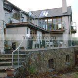 Glass Balcony Railing Stainless Steel Side Mount Railing Post Handrail thumbnail-5