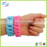 2016 Silicone Braided Wristband Bracelet
