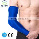 2015 New One Arm Sleeve Cover Sun Armband Skin Protection Sport Stretch Basketball