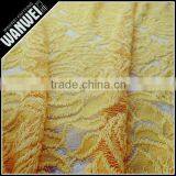 Light Orange Voile Pressure Yarn Discount Promotion Antigue Fabric for Wedding Dress Hollow Worsted Nylon Spandex Cotton Lace thumbnail-5