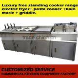 Freestanding Stainless Steel Fryer Griddle Pasta Cooker Bain Marie With Cabinet thumbnail-2
