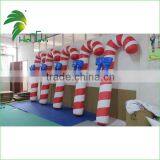 2mH Inflatable PVC Christmas Cane / Inflatable Xmas Crutch For Decoration thumbnail-1