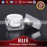 Rise TUV BPA Free Decorative Cosmetic 5ml Cosmetic Plastic Jars Supplier's Choice thumbnail-2