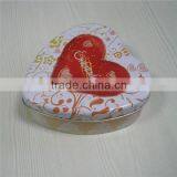 First Grade Mold Existing Heart Shaped Candy Tin Box