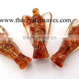 Carnelian 2" Orgone Angels thumbnail-1