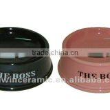 Ceramic Pet Bowl