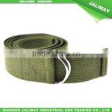 Cotton Yoga Accessories Pilates Stretch Strap With D-Ring thumbnail-2