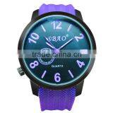 Hot New Products for 2015 Big Case Colorful Silicon New Watches thumbnail-4