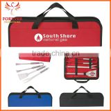 Hot Selling Portablee Stainless Portable Barbeque Tools Set In Case