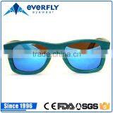 High Quality FDA Wholesale Mirror Lens China Bamboo Polarized Sunglass 2015 Custom Logo
