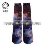 Wholesale Custom Sublimation 3D Star Printing Socks