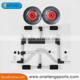 New Listing New Aluminum Kayak Jon Boat Canoe Gear Dolly Cart Trailer Carrier Trolley Wheels thumbnail-5