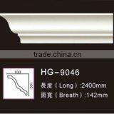 High-quality Factory Price Simple European Style PU Plain Cornices Mouldings Materials for Building Decoration thumbnail-1