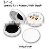 Airline Travel Kit With Comb Mirror and Sewing Kit thumbnail-1