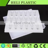 Plastic box for electronic equipment packaging
