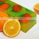 Natural Handmade Soap Orange With Figures