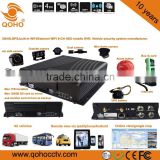 Vehicle 4G Mobile DVR 2TB HDD/SSD with UPS, alarm button,4ch mobile dvr