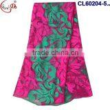 CL60204 Cross Grain Mixed Two Colors Yellow With White/purple With White Special Design Graceful Net Lace Fabric thumbnail-5