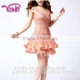 Made to Order China Pink Bridesmaid Dresses thumbnail-1