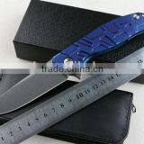 OEM Best Selling D2 Material Folding Pocket Knife 60HRC thumbnail-1