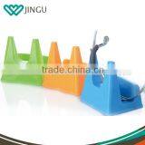 Multi Purpose Easy to Use Plastic Kitchen Pot Lid Rack Pot Lid Holder thumbnail-1