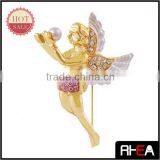 US and EU Design Angel Fashion Christmas Brooch thumbnail-1