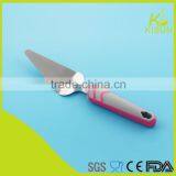 New Item Kitchenware Soft Handle Stianless Steel 18-0 Pizza Tool Pancake Turner