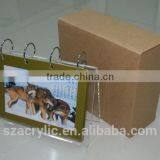 Customized 2017 V Shaped Acrylic Calendar Calendar Display thumbnail-1