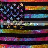Large Cotton Tie & Dye American Flag Wall Art Hippie Boho Home Decorative Wall Hanging Tapestry thumbnail-2
