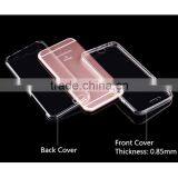 360 Degree Full Protective Cover TPU Back Cover Transparent Bumper Case for Apple Iphone 7 6 6s 6s Plus Pro 5 S 4 SE A C thumbnail-3