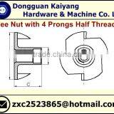 Din 1624 Carbon Steel Pronged Tee Nut thumbnail-2